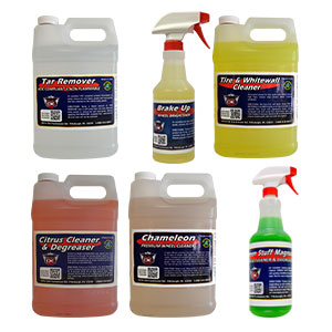 Exterior Car Detailing Chemicals, Supplies & Products